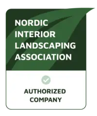 Nordic Interior Landscaping Association is a Nordic trade organisation whose purpose is to function as a hub for the players in the interior plant service industry, and to function as an inspiring, uniting and knowledgeable support player that contributes to improved plant conditions and improves the reputation of the industry. This is what we do Welcome to Nordic Interior Landscaping Association A trade association Nordic Interior Landscaping Association logo,